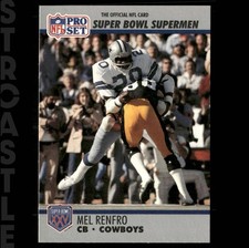 1990 Pro Set Super Bowl XXV Silver Anniversary - Mel Renfro #106