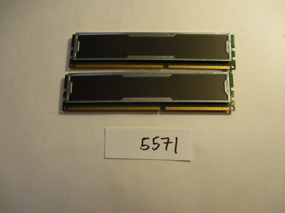 Mushkin Silverline 2x2Gb=4Gb PC3-10666 1333Mhz DDR3 Desktop Memory RAM (5571) - Image 2 of 2