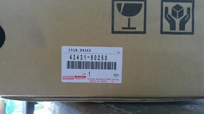 4243160250 Genuine Toyota DRUM SUB-ASSY, REAR BRAKE 42431-60250 - Bild 1 von 4