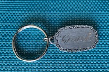 Genuine Coach Key Chain Pewter 85-87