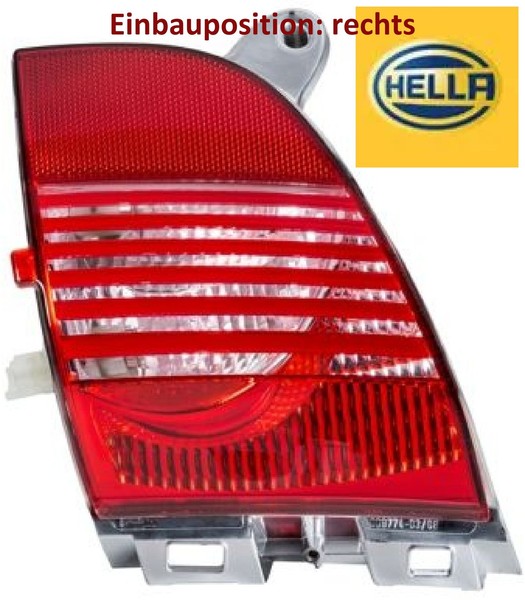 Hella 2ZR009774-121 Heckleuchte Rechts RüCklicht Hecklicht RüCkleuchte-image