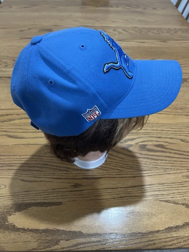 Detroit Lions NFL Vintage Reebok Detroit Blue Adjusting Hat. Hat Is New! - Picture 4 of 10