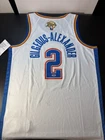 Shai Gilgeous-Alexander Autographed OKC Thunder Signed Jersey NBA Invest Psa Coa