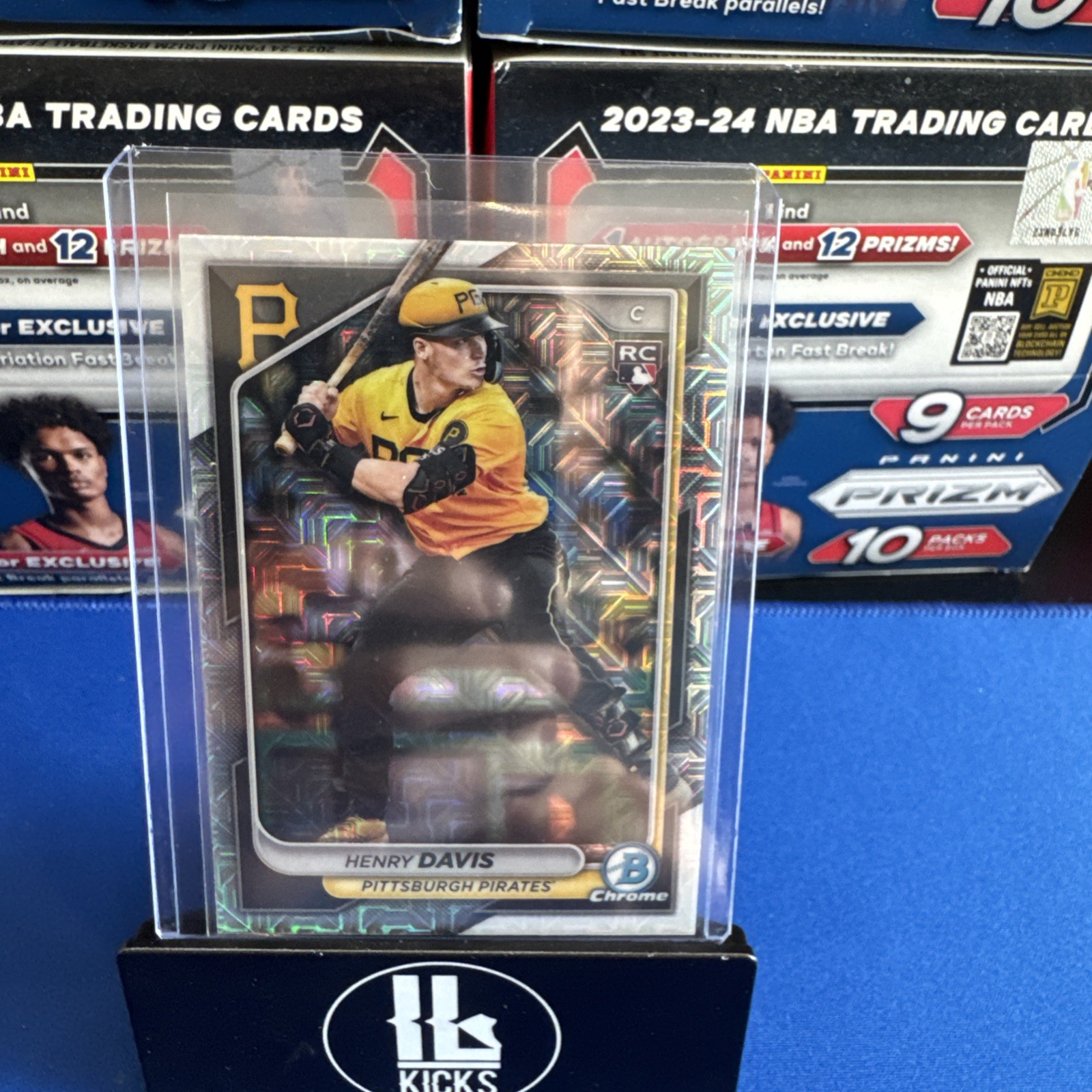 2024 Bowman Chrome - Henry Davis #7 Mojo Refractor (RC)