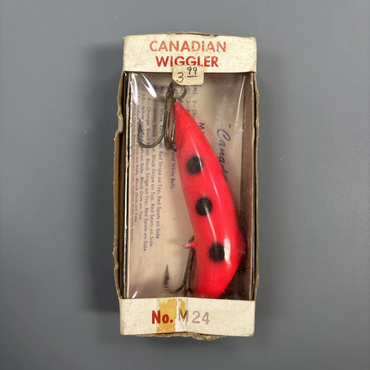 Canadian Wiggler In Vintage Fishing Lures for sale | eBay