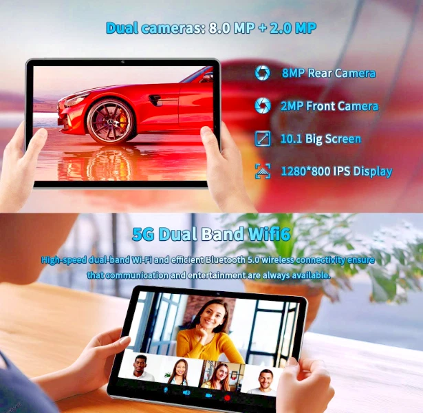 Android 14 Tablet,8-Core 2.0Ghz,4GB RAM (expandable) ,64GB Rom,A523 Tablet - Image 2 of 4