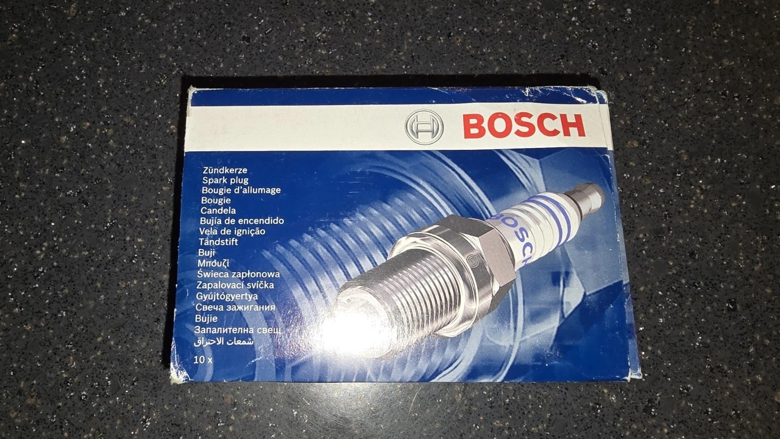 10 Bosch Iridium Spark Plugs For 2003-2013 MERCEDES-BENZ S600 V12-5.5L FR7KI332S