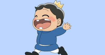 Anime ousama ranking boys happy simple background Play Gaming Mat Desk Game