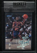 BAS 1997-98 Fleer Ultra Charlie Ward #237 Seal of Authenticity Auto 3c7