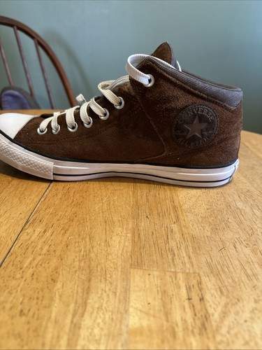SAUBER 9,5 Herren 11,5 Damen Converse Chuck Taylor All Star Pro Mid Wildleder braun - Bild 9 von 9