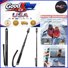 59 Inch Carbon Fiber Waterproof Selfie Stick for Insta360 X4/X3/X2/ONE X RS B...
