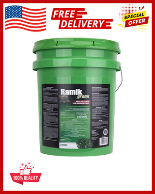 Green Fish Flavored Weather Resistant Rodenticide Pellets, 20-Pound Bucket
