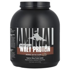 Isolate Loaded Whey Protein, Brownie Batter, 4 lb (1.81 kg) 15.48 per gallon