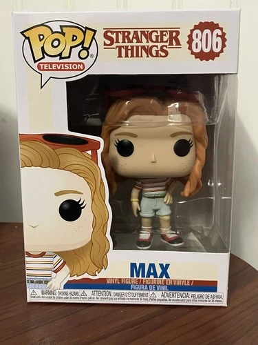 Funko POP Stranger Things Mall Max Mayfield 806 Season 3 Vinyl Figure Vaulted