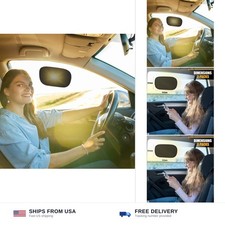 Mini Static Cling Window Shade for Car 2 Pack, Side Automotive Sun Visor