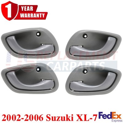 Interior Door Handle For 2002-2006 Suzuki XL-7 Set of 4 Front and Rear