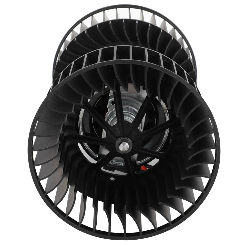 Motor soplador de aire acondicionado con jaula de ventilador para BMW 530i 525i 2001-2003 compatible con 64118385558 Foto 2 de 4