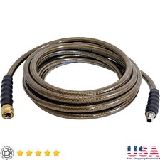 Heavy Duty Power Washer Hose 4500 PSI Kink Resistant 50ft Quick Connect New