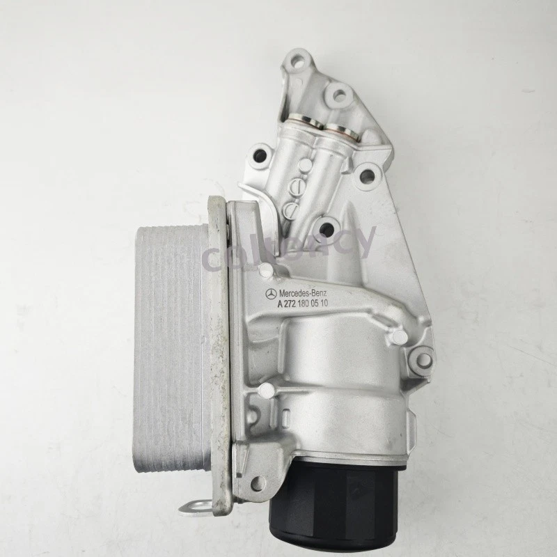 Oil Filter Housing With Oil Cooler Fits Mercedes Benz W203 C230 W463 X164 W164 - Image 4 of 4