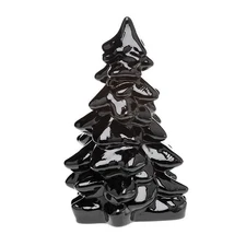 Mosser Glass USA Glass Christmas Tree Black Raspberry  Small 2.75 in New