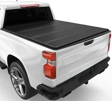 6.5FT Hard 4-fold Tonneau Cover for Chevy Silverado GMC Sierra 1500-3500HD 14-25