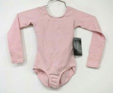 Theatricals Classwear Child Long Sleeve Scoop Ballet Cut Cotton Dance Leotard SC