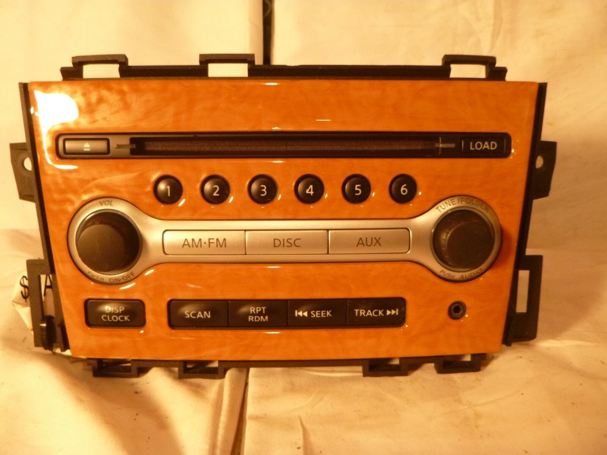 09 10 Nissan Murano Radio 6 Cd Mp3 Player CY25D PN-2955H