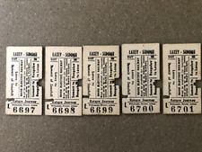 Isle Of Man Manx Electric Railway (MER) - Snaefell Mountain Tram Tickets *5.