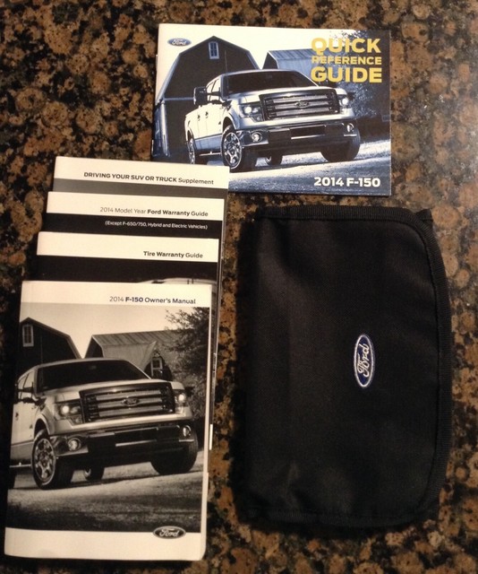 2014 14 Ford F150 Owners Manual EBay