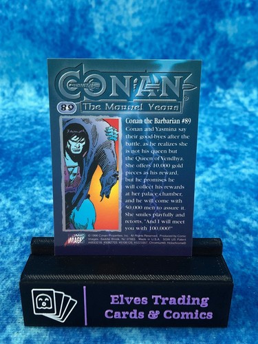 Conan: The Marvel Years SINGLE Non-Sport Trading Card by Comic Images 1996 - Picture 182 of 184
