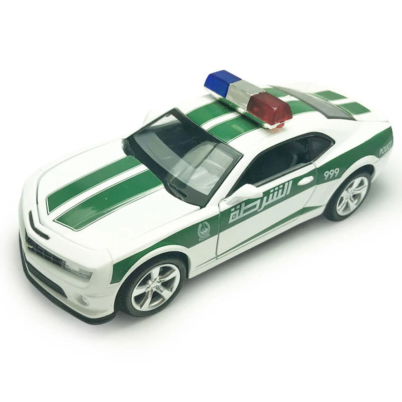 1/32 Camaro Model Car Police Car Diecast Metal Toy Cars Toys for Kids Boys Gifts - Image 3 of 4