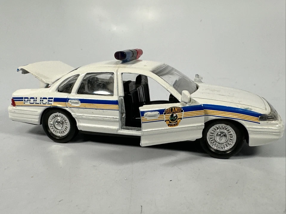 1993 Road Champs | 5” Chevy Caprice | Orlando Police | Diecast 1:43 - Image 3 of 4