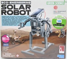 Solar ROBOT Kit ECO-Engineering Motor Robot Educational Toy NEW SEALED.