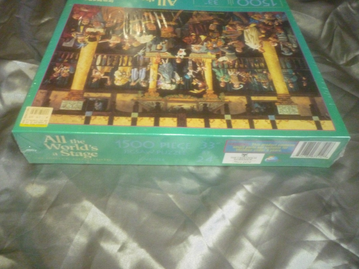 1500ピース ジグソーパズル All the World's a Stage All the World's a Stage 1500 Piece Jigsaw Puzzle Shakespeare