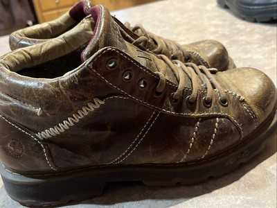 Dr Doc Martens 8088 England Mens 7 US Brown Leather Ankle  display picture 2