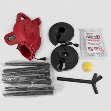 Heater Sports Base Hit Lite AdjustableBaseballPitchingMachine45MPHSpeed Untested