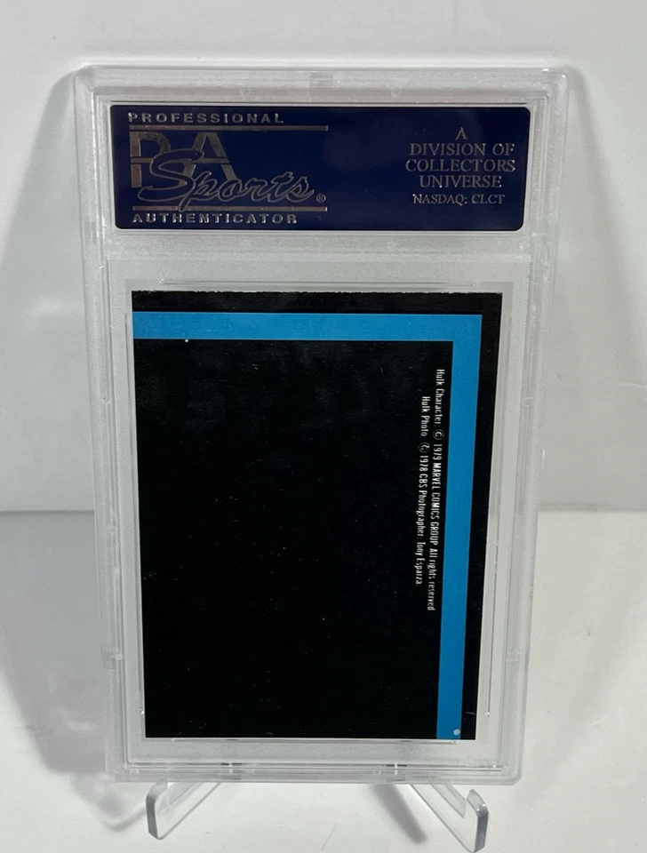 The Incredible Hulk 1979 Topps Living Nightmare #29 PSA 10 - Pop 1 - Image 3 of 4