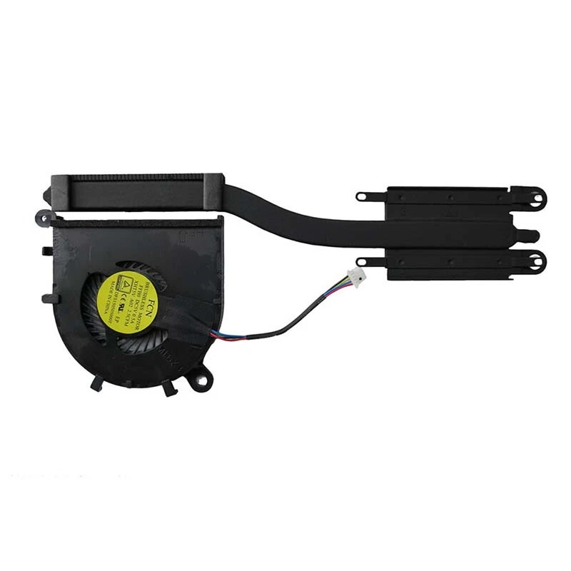 06YT3R 0XHT5V For Dell XPS13 9343 9350 9360 CPU Cooling Fan Heatsink 6YT3R XHT5V - Image 3 of 4