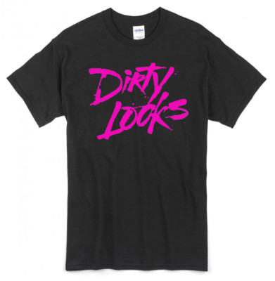 'Dirty Looks' T-Shirt - NWOT (Cool From The Wire) AC/DC - Glam Rock 80's - WASP