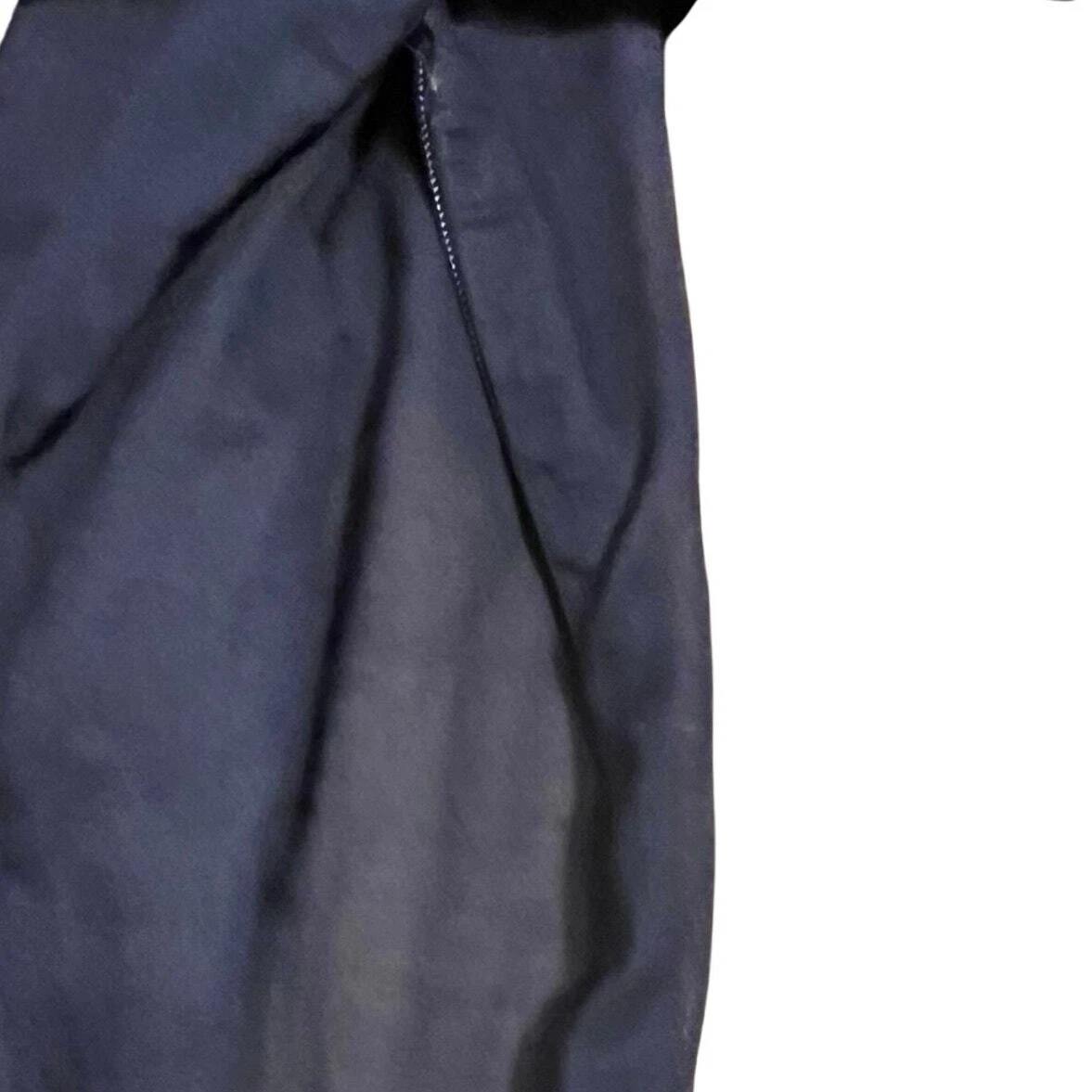 Tunica Tory Burch ricamata blu navy taglia 6 leggera trasparente casual boho spiaggia