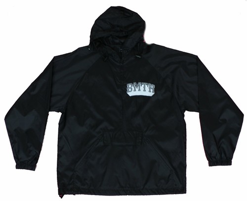 Bring Me The Horizon Mens Windbreaker Jacket - Lapel Logo Circle Design BACK, Medium