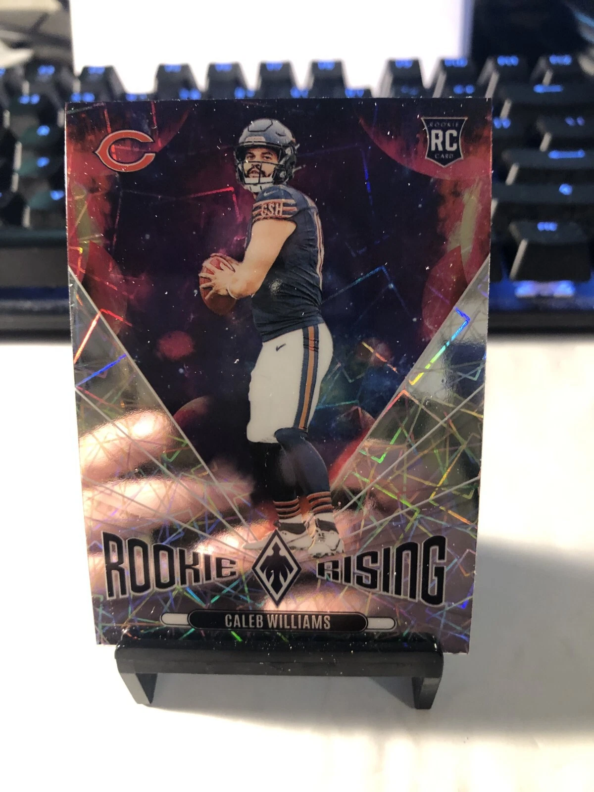 2024 Panini Phoenix - Rookie Rising Caleb Williams #RR-CWS Lazer (RC)