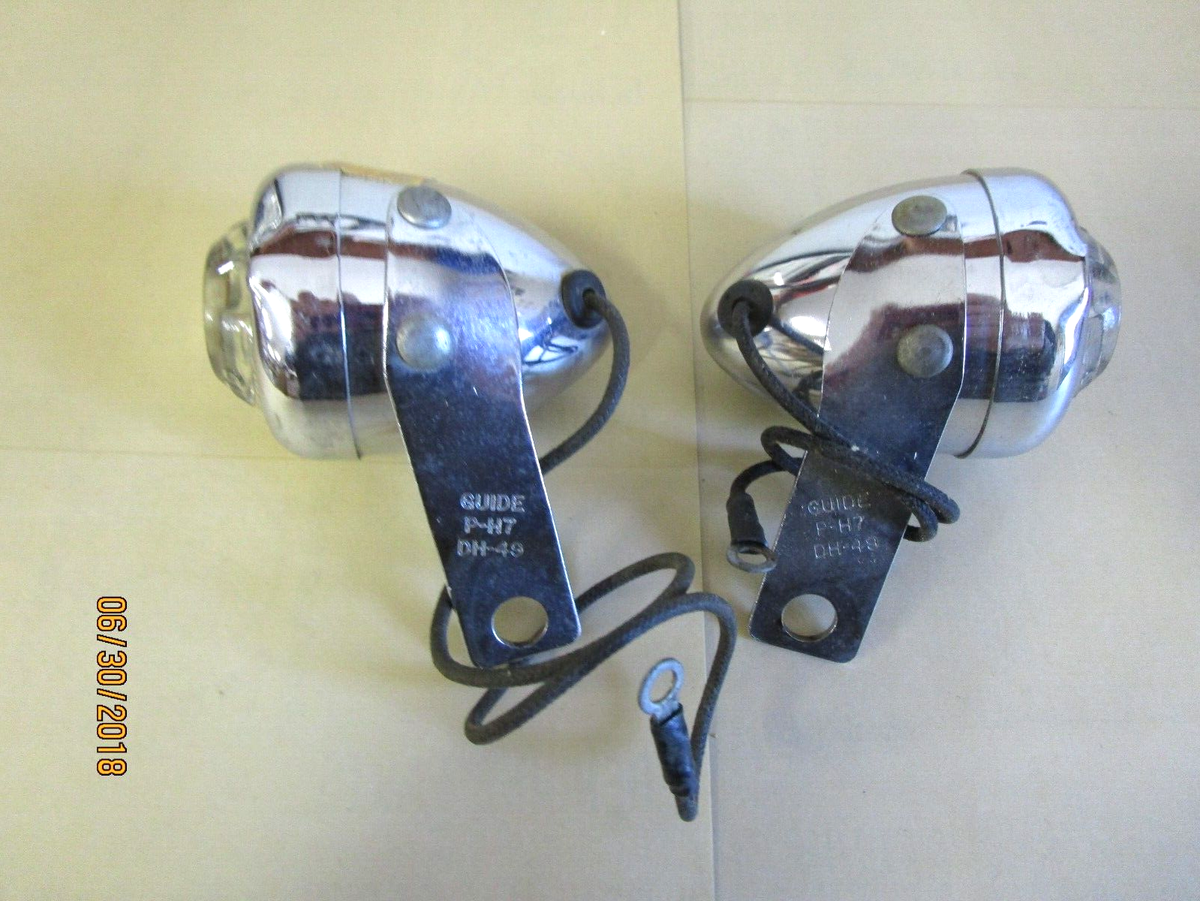 HARLEY Panhead NOS Direction Signal Lamp Set 68557-50, 68558-50 | eBay