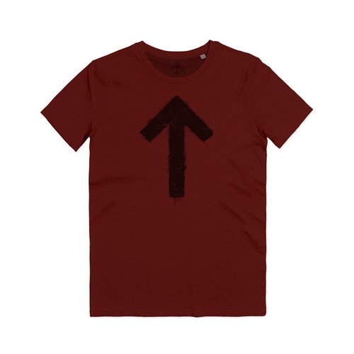 Maglietta Runa Tiwaz Nordic Warrior Rune Walhalla Odin Ragnarok Tyr Rune T-shirt - Picture 11 of 22
