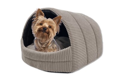 Hundehütte Hundehaus Hundebett Hundehöhle Hundekorb Hundesofa S M L FARBEN