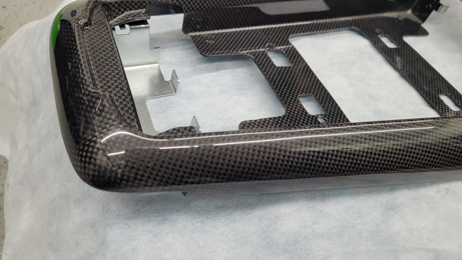 LAMBORGHINI MURCIELAGO INTERIOR CENTER CONSOLE TUNNEL ARM REST 410864205D Carbon