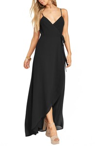 mariah wrap maxi dress