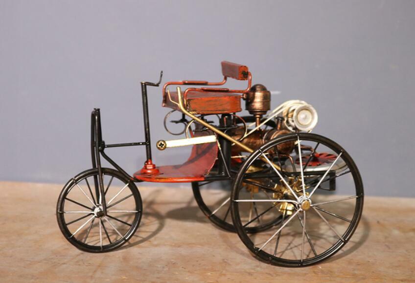 1:10 For Benz 1 1886 Patent Motorwagen Diecast Model Car 1:10 For Benz 1 1886 Patent Motorwagen Diecast Model Car