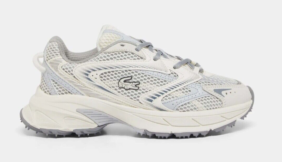 【関税込み】Lacoste ホワイト L003 Neo Shot スニーカー Lacoste L003 NEO SHOT Women's Sneakers Off White / Grey