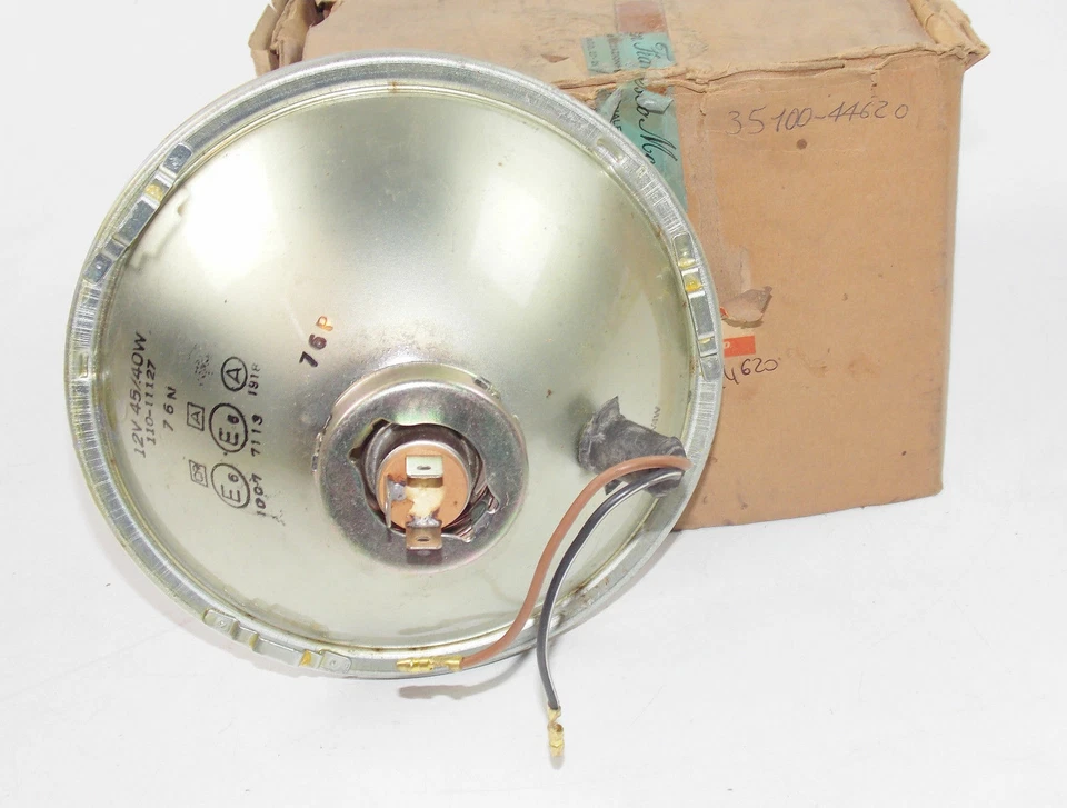 OEM GENUINO SUZUKI 1979 GS400 GS 400 UNIDAD DE LÁMPARA DE FARO REFLECTOR 35100-44620 Foto 2 de 2